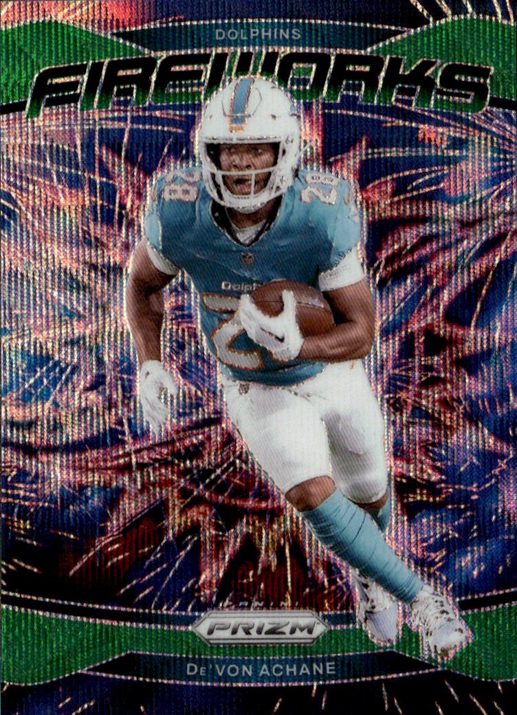 2024 PRIZM DE'VON ACHANE graded slab