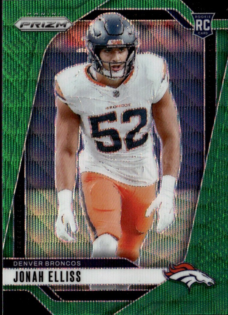 2024 Prizm Jonah Elliss graded slab