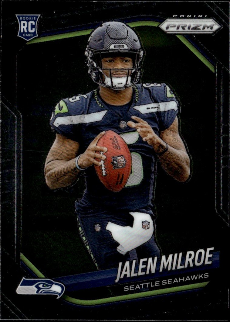 2025 PRIZM JALEN MILROE graded slab