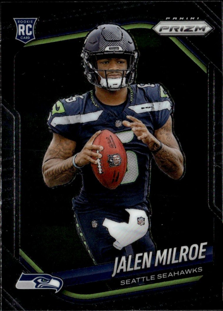 2025 Prizm Jalen Milroe graded slab