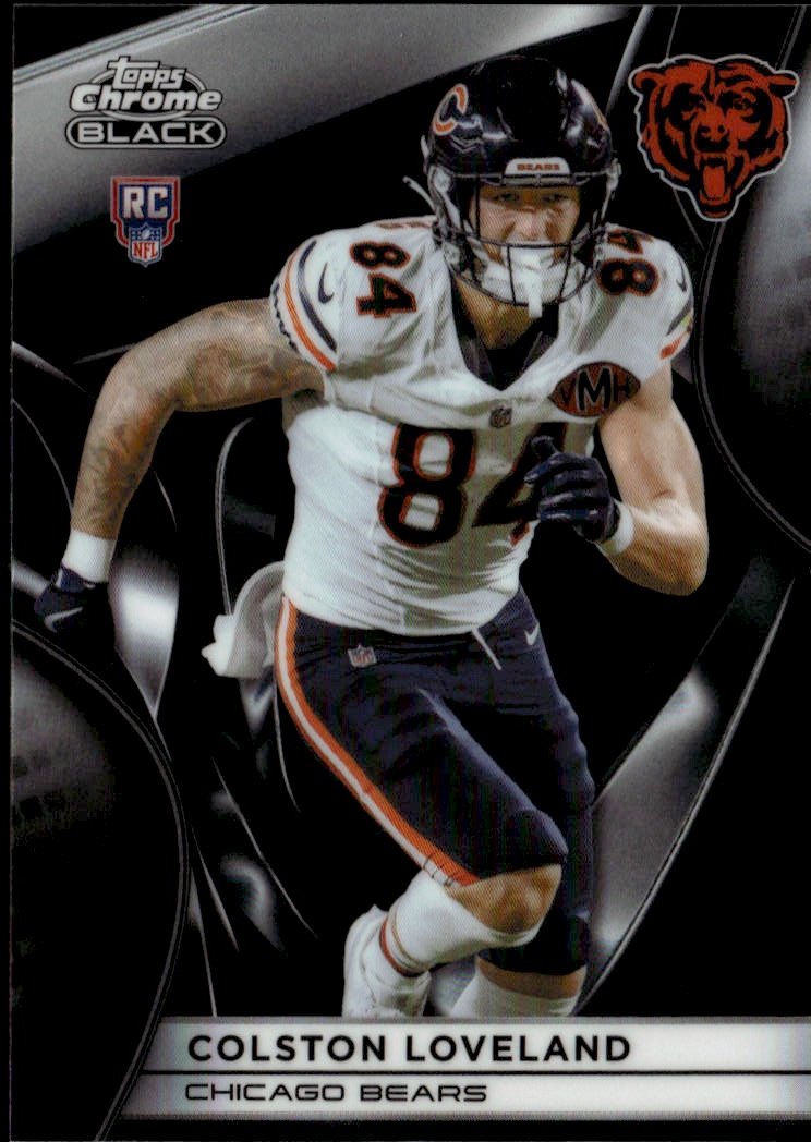 2025 Topps Chrome Black Colston Loveland graded slab