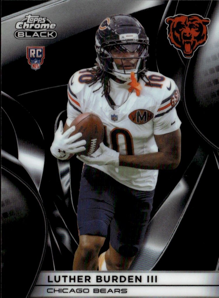 2025 Topps Chrome Black Luther Burden III graded slab