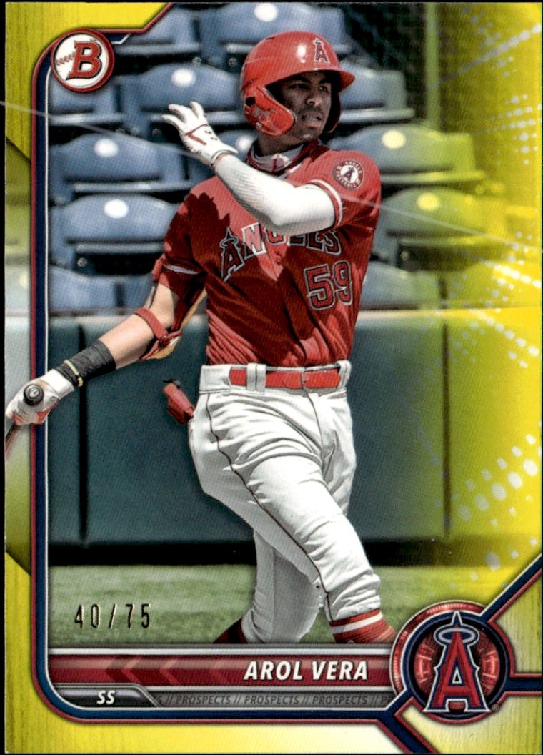 2022 Bowman Arol Vera graded slab