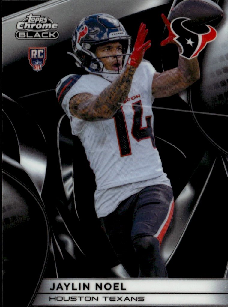 2025 Topps Chrome Black Jaylin Noel graded slab