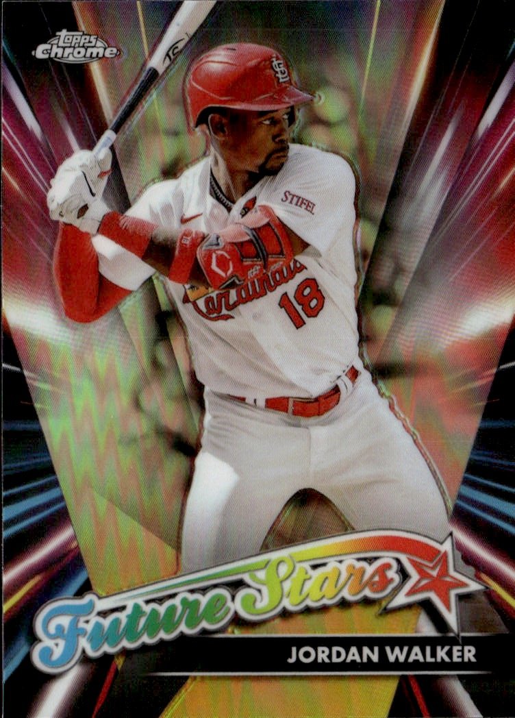 2024 Topps Chrome Jordan Walker graded slab
