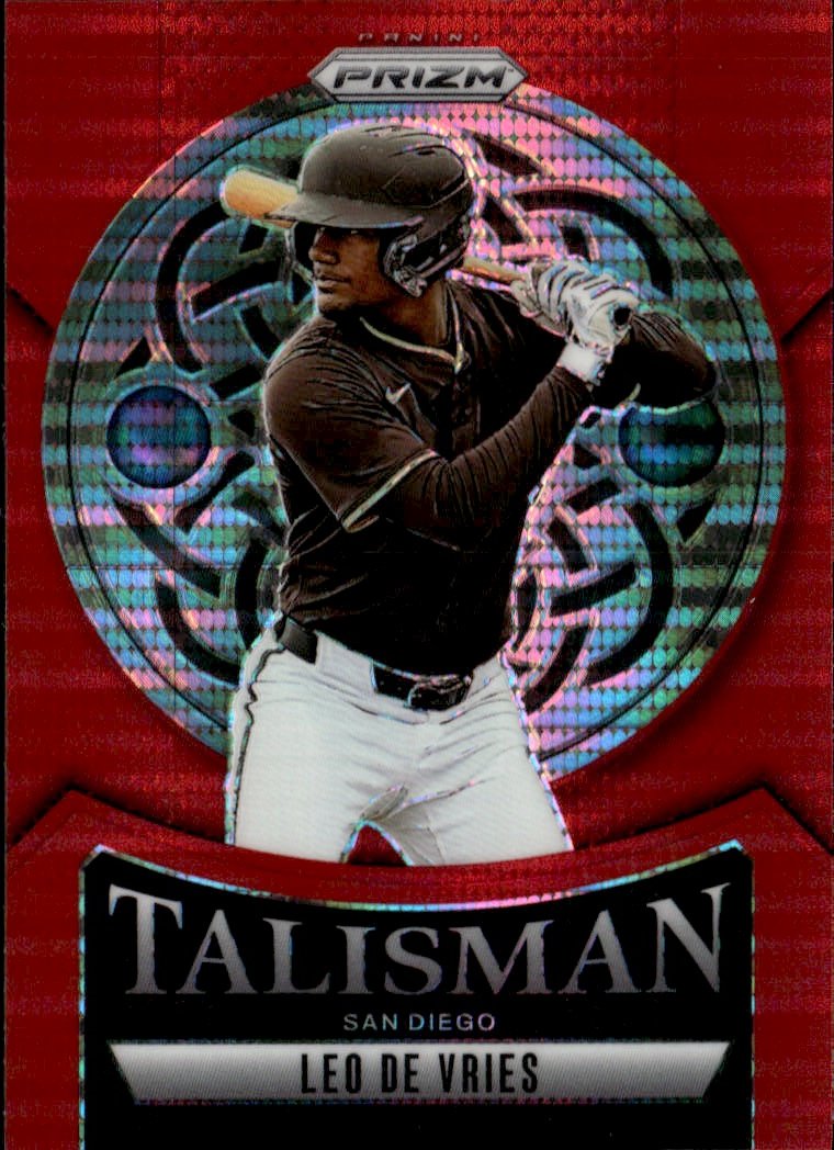 2025 Prizm Leo De Vries graded slab