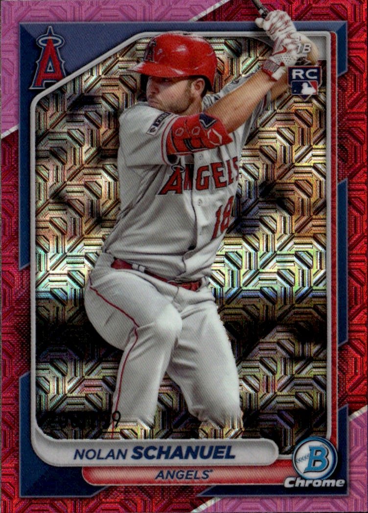 2024 Bowman Chrome Nolan Schanuel graded slab