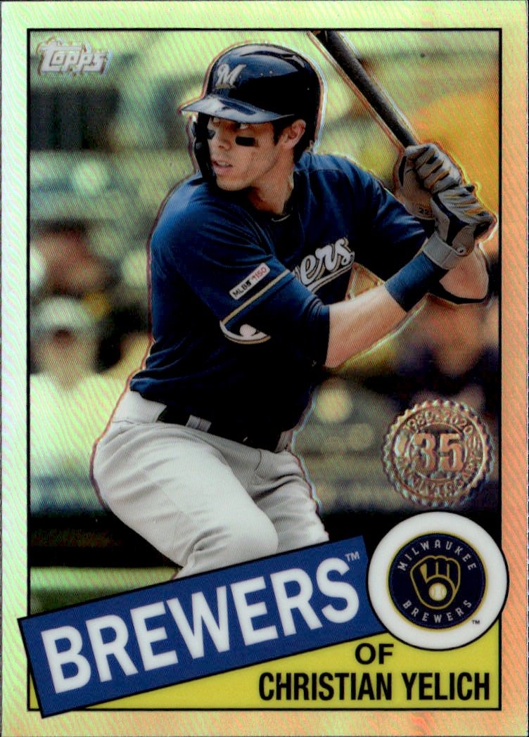 2020 Topps Christian Yelich graded slab