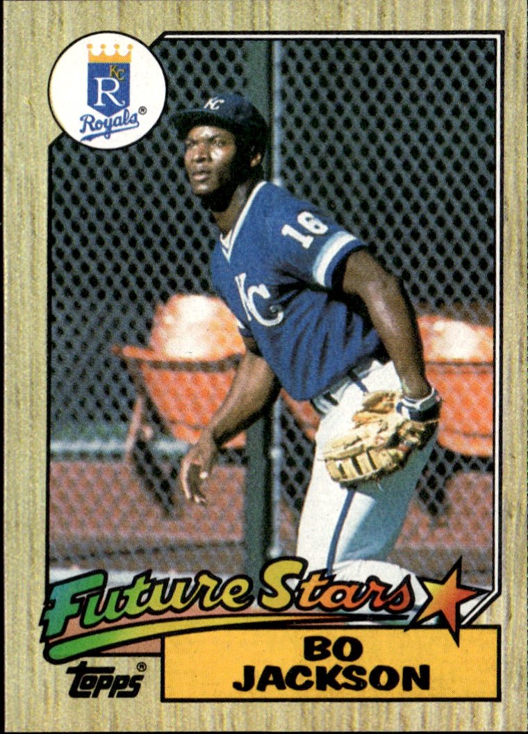 1987 Topps Bo Jackson graded slab