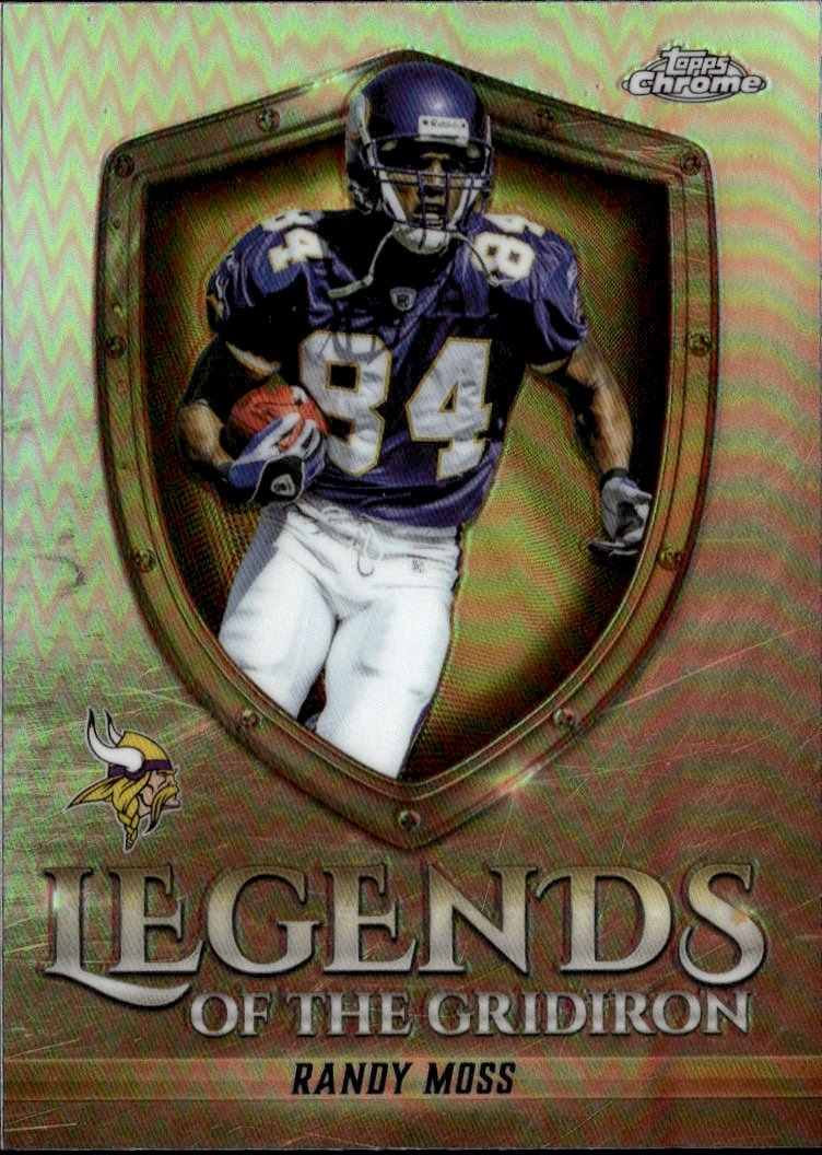 2025 TOPPS CHROME RANDY MOSS graded slab