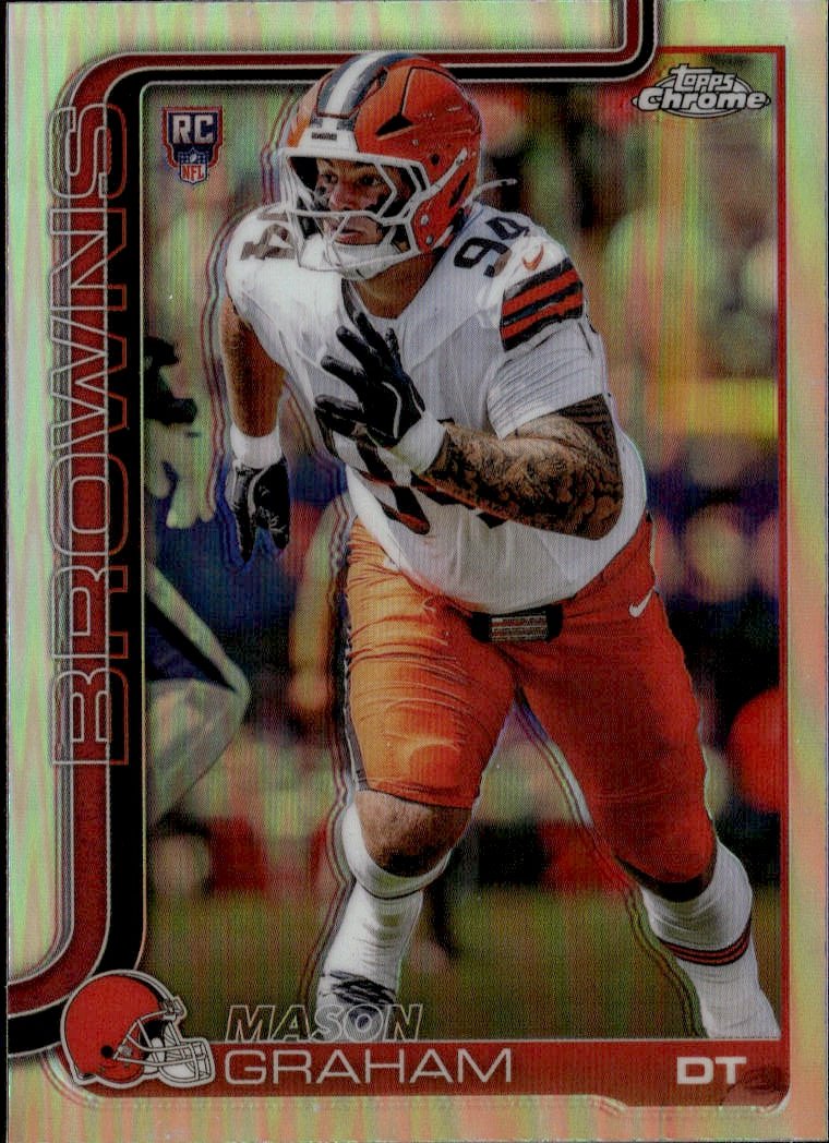 2025 Topps Chrome Mason Graham graded slab