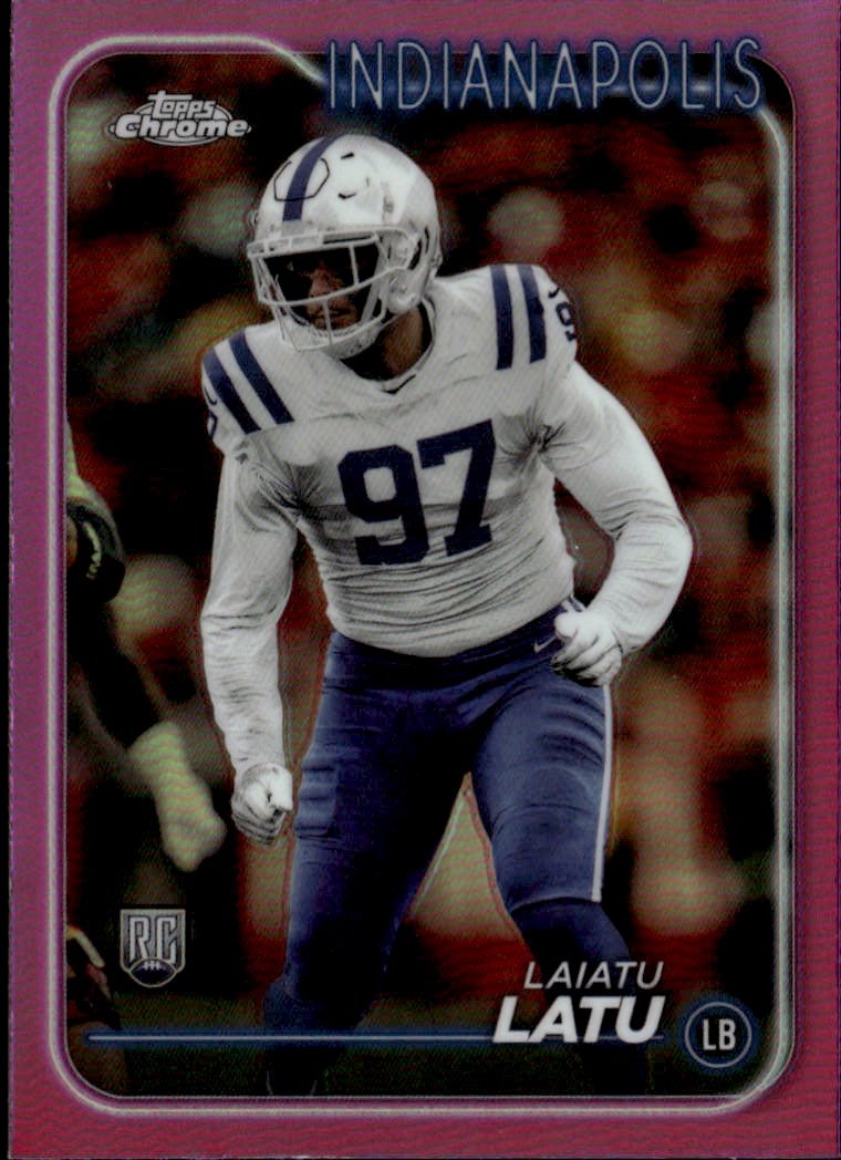 2024 Topps Chrome Laiatu Latu graded slab