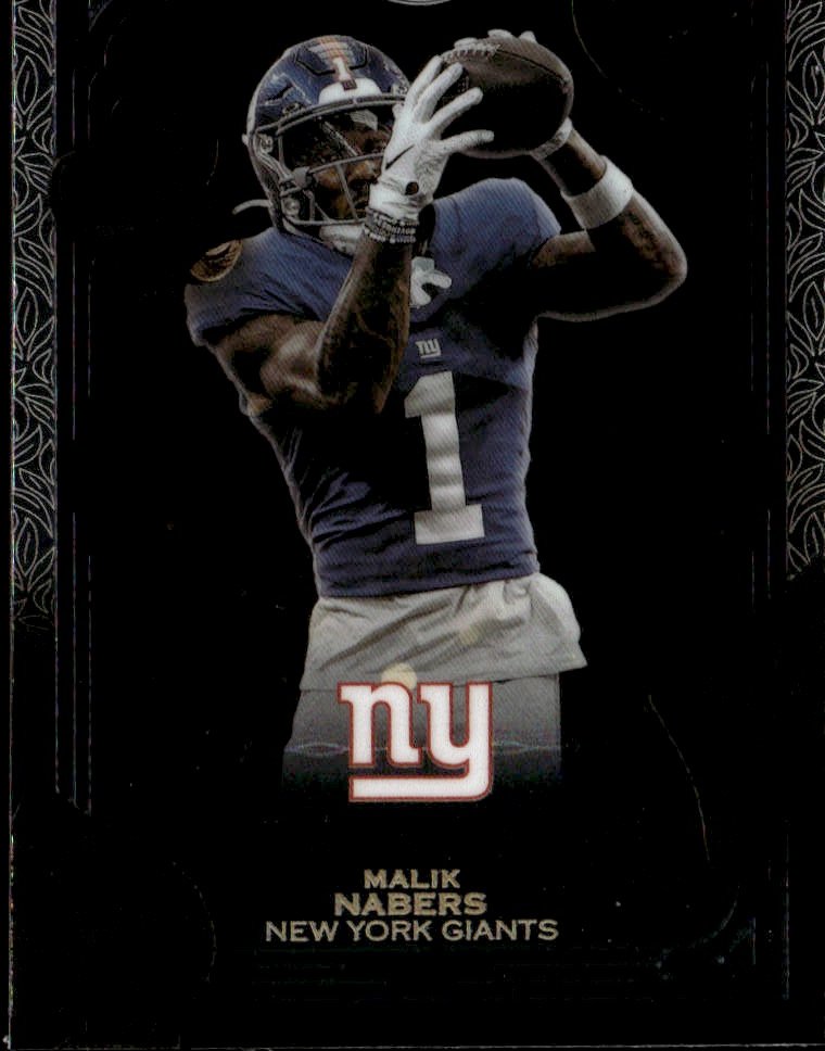 2025 Topps Chrome Malik Nabers graded slab