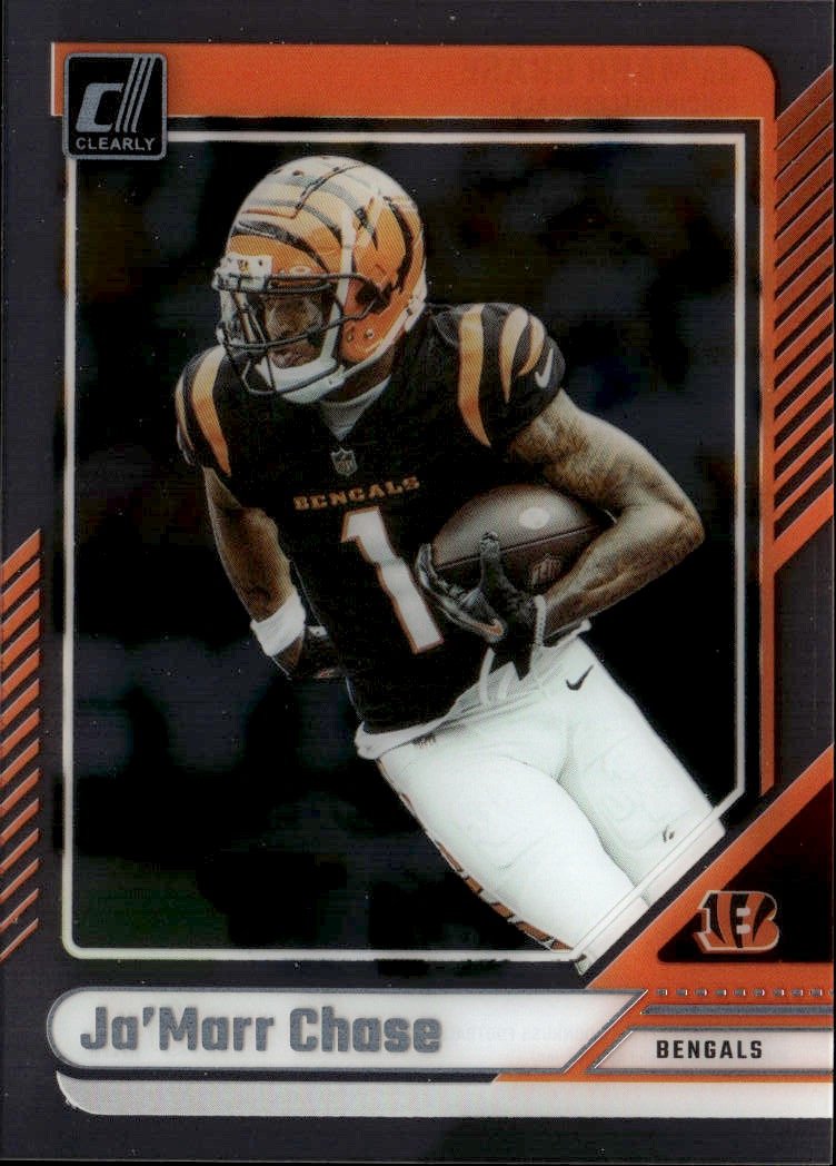 2024 Clearly Donruss Ja'Marr Chase graded slab