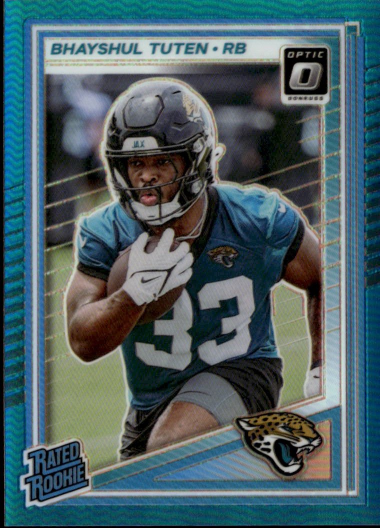 2025 Donruss Optic Bhayshul Tuten graded slab
