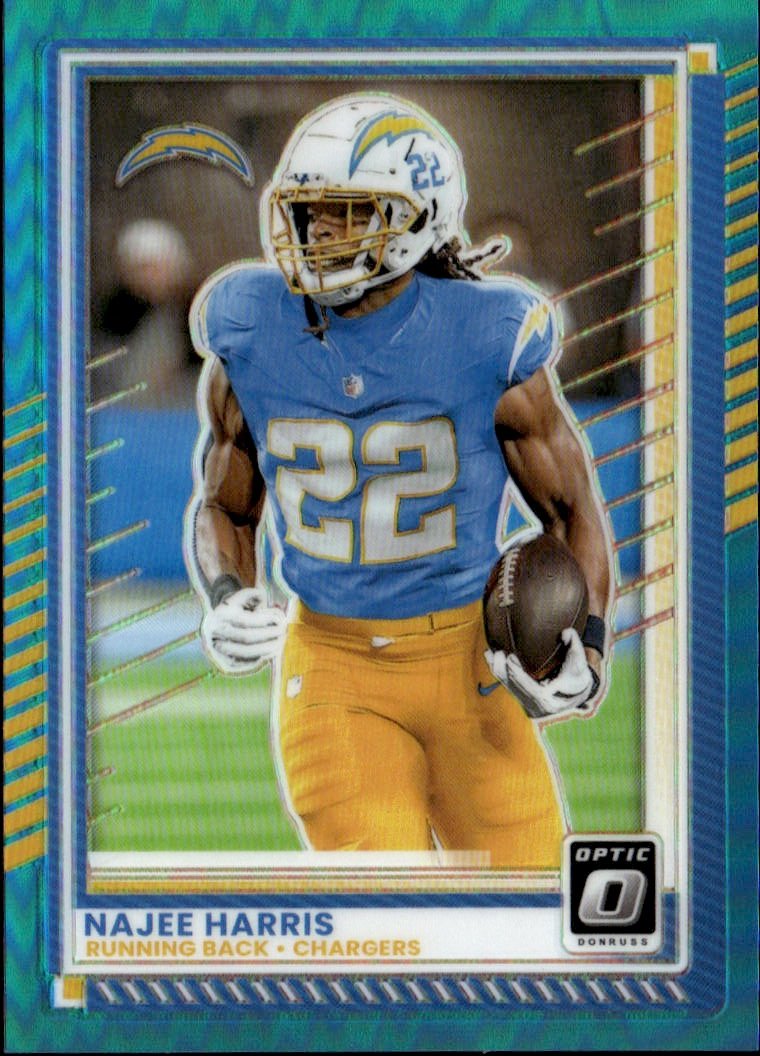 2025 Donruss Optic Najee Harris graded slab