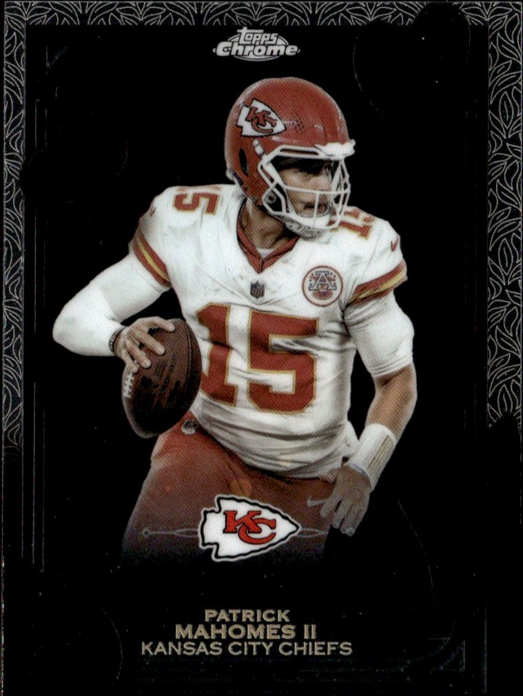 2025 Topps Chrome Patrick Mahomes II graded slab