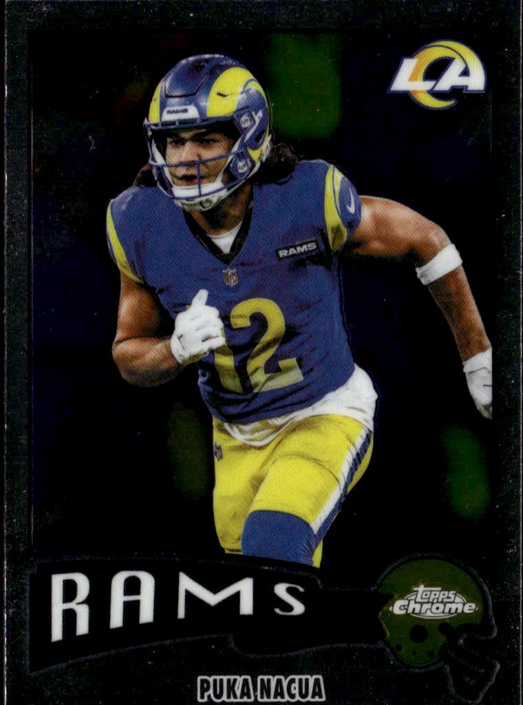 2023 Topps Chrome Puka Nacua graded slab