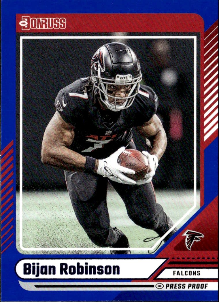 2024 Donruss Bijan Robinson graded slab