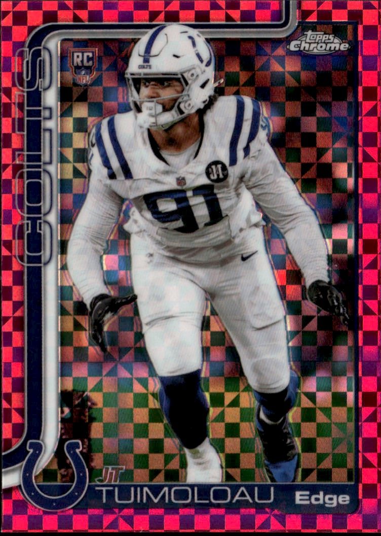 2025 Topps Chrome Jt Tuimoloau graded slab