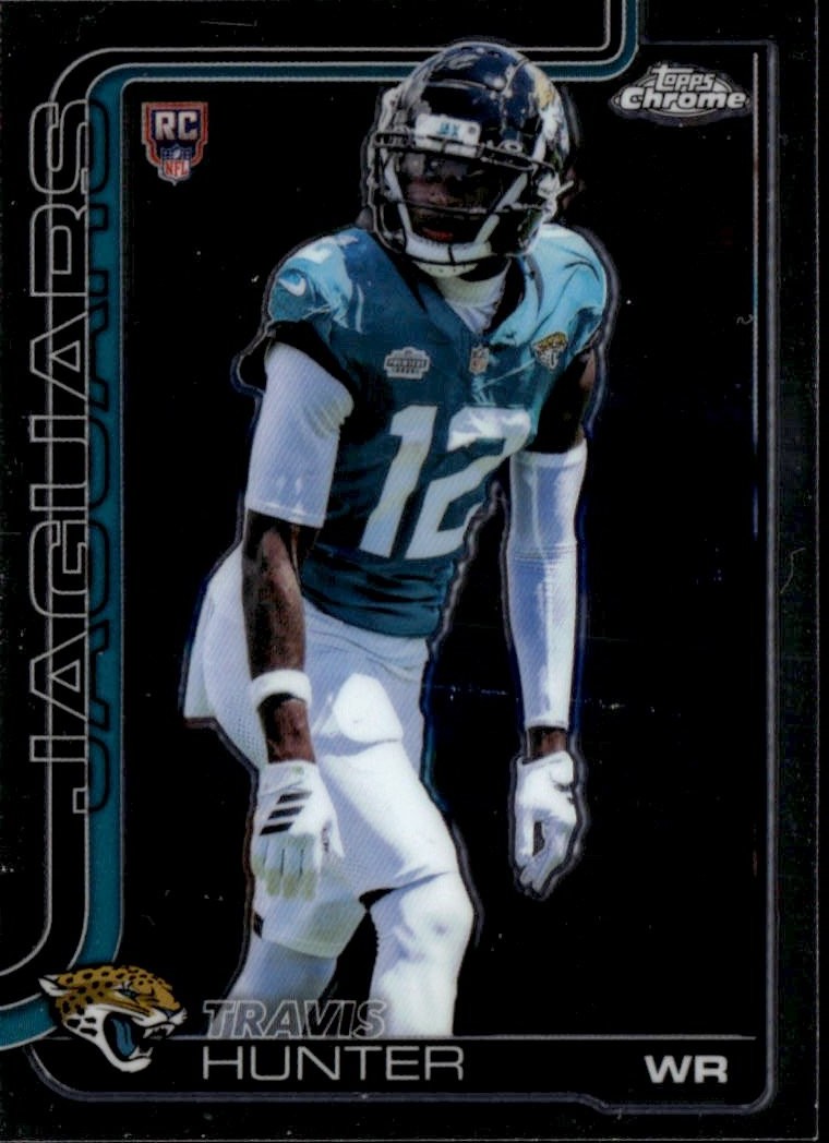 2025 Topps Chrome Travis Hunter graded slab