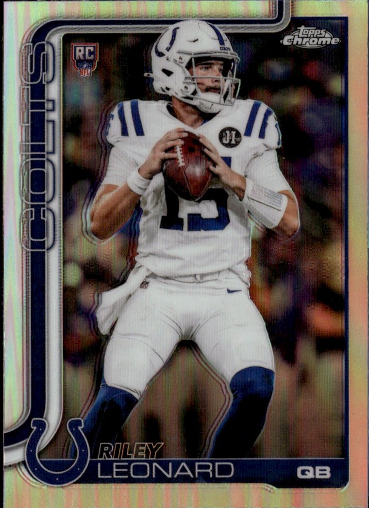 2025 Topps Chrome Riley Leonard graded slab