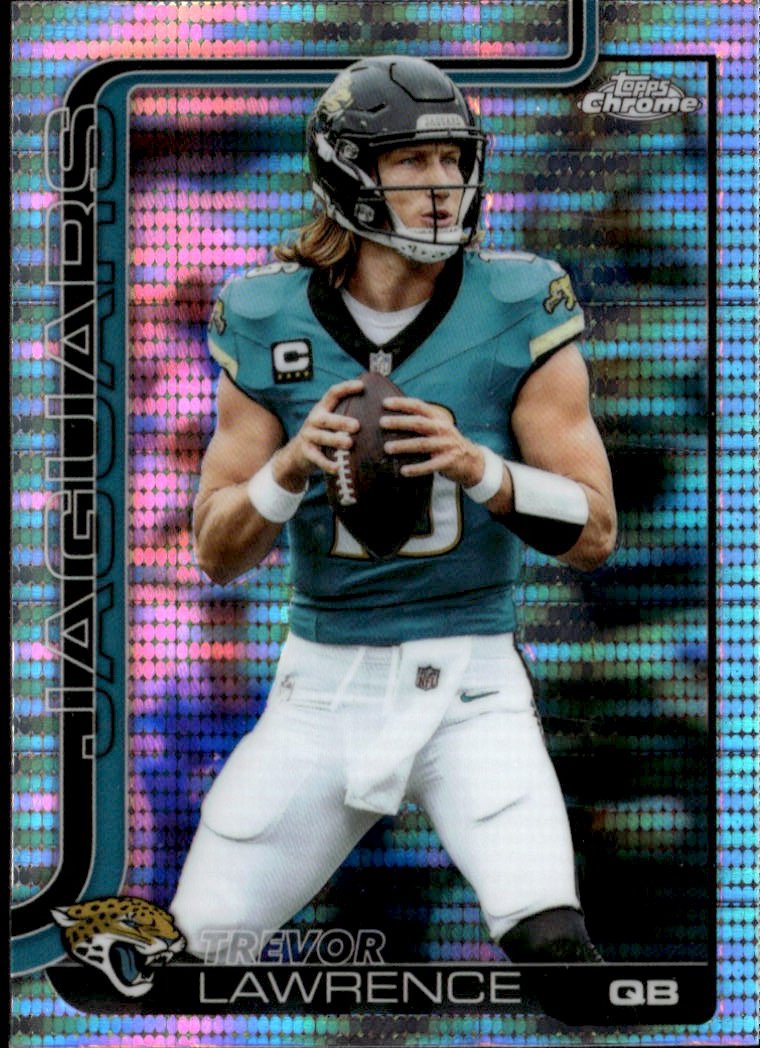 2025 TOPPS CHROME TREVOR LAWRENCE graded slab