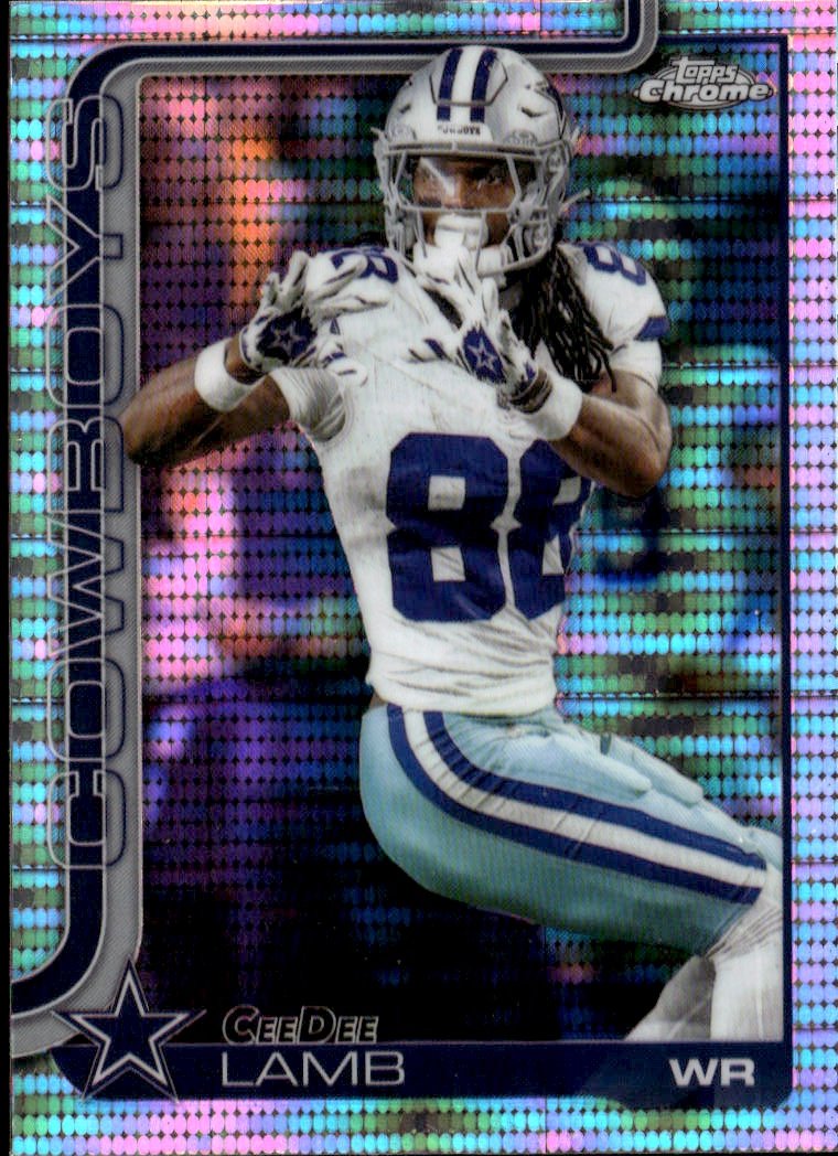 2025 Topps Chrome Ceedee Lamb graded slab