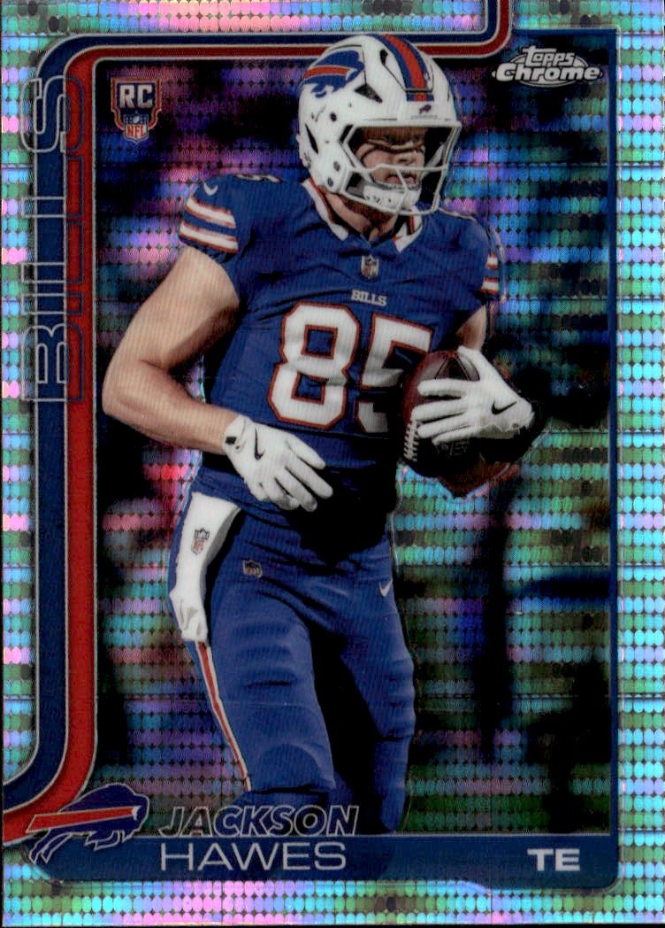 2025 Topps Chrome Jackson Hawes graded slab