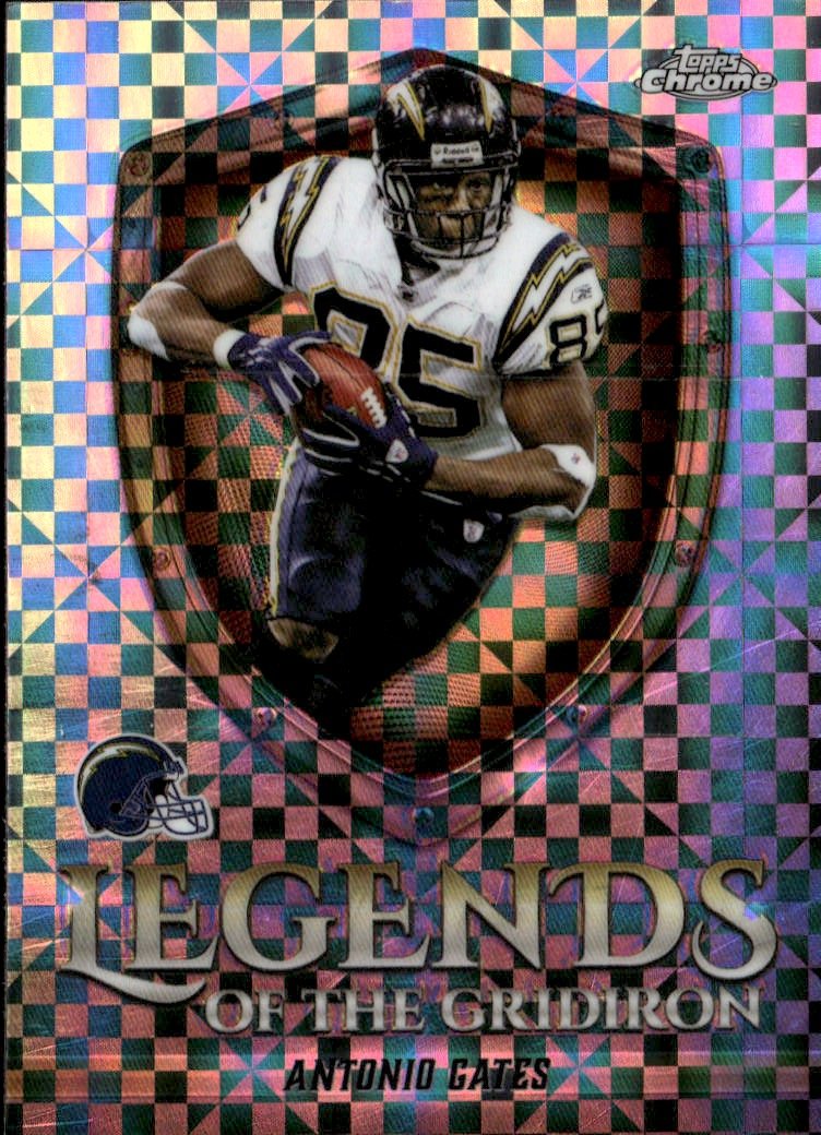 2025 Topps Chrome Antonio Gates graded slab