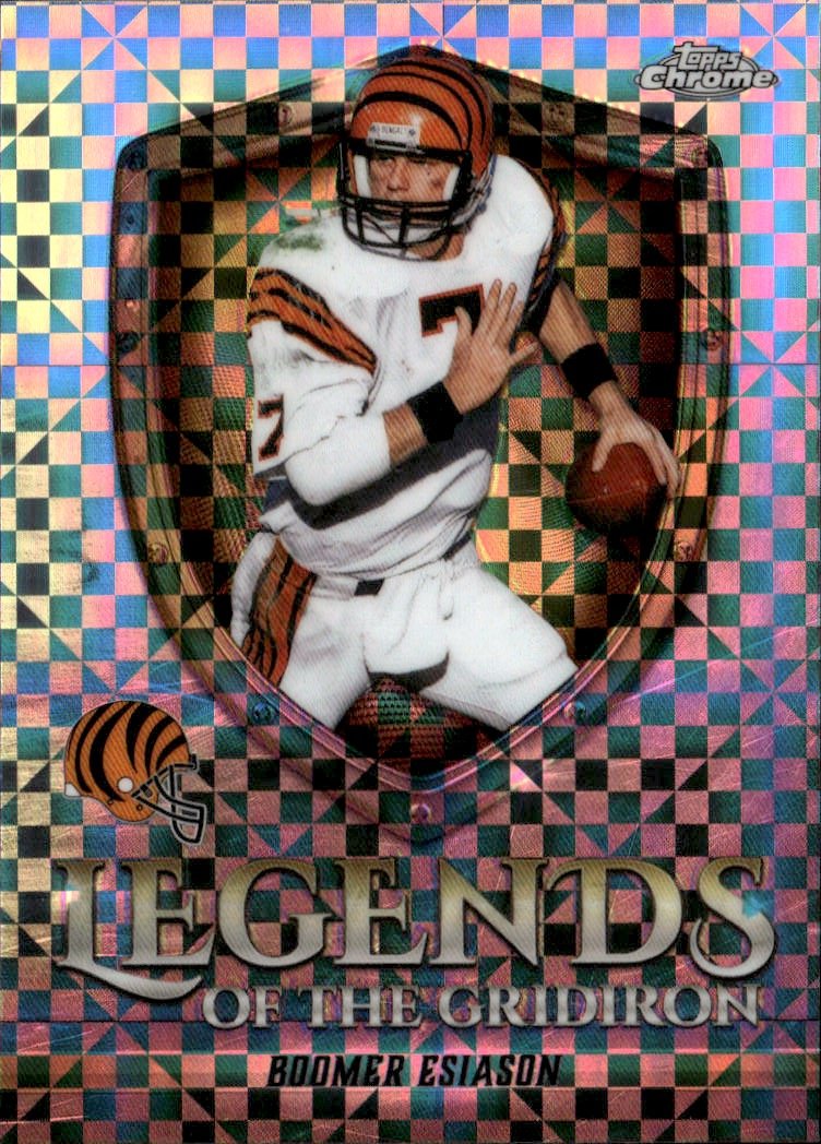 2025 Topps Chrome Boomer Esiason graded slab