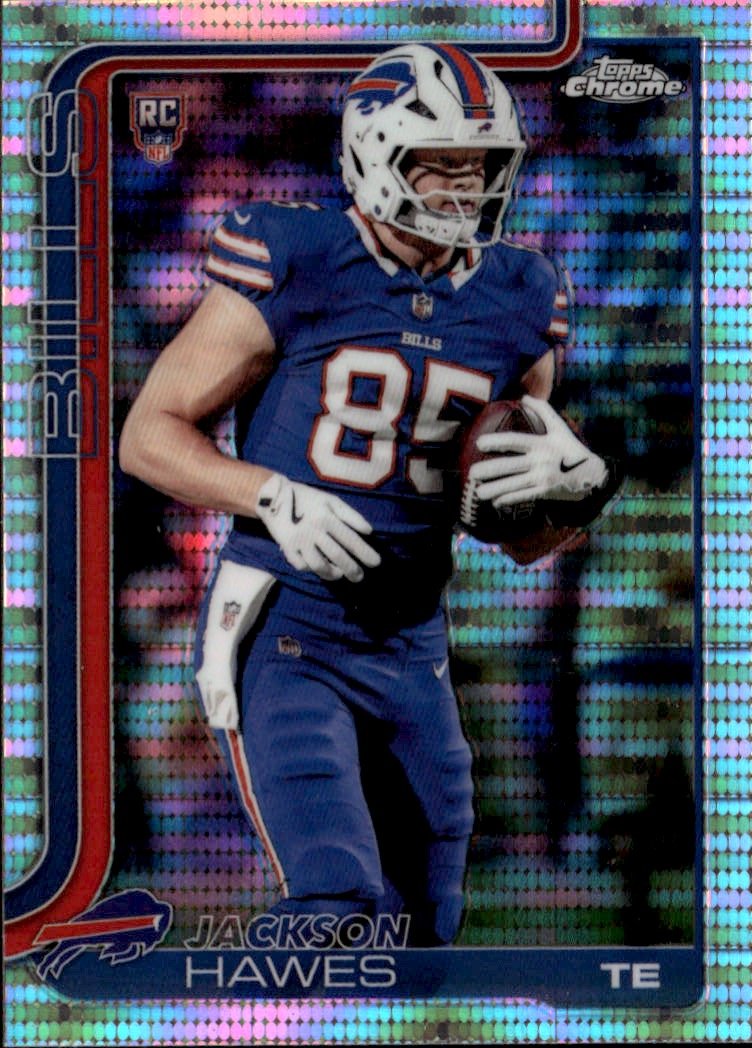 2025 Topps Chrome Jackson Hawes graded slab