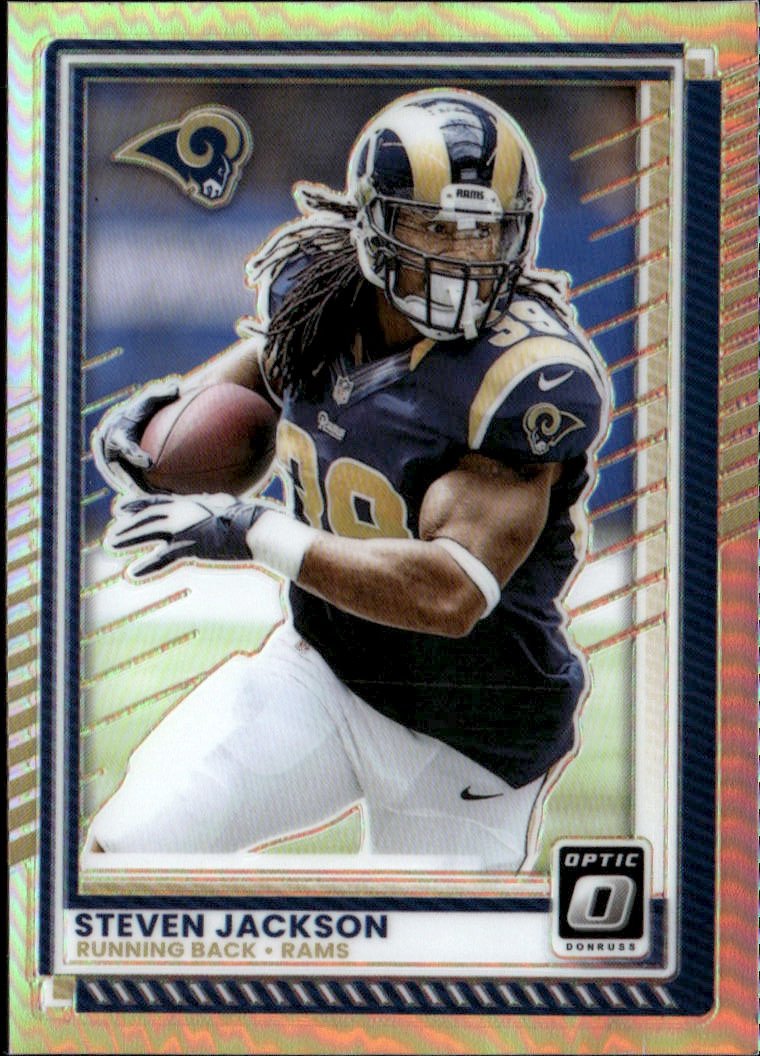 2025 Donruss Optic Steven Jackson graded slab