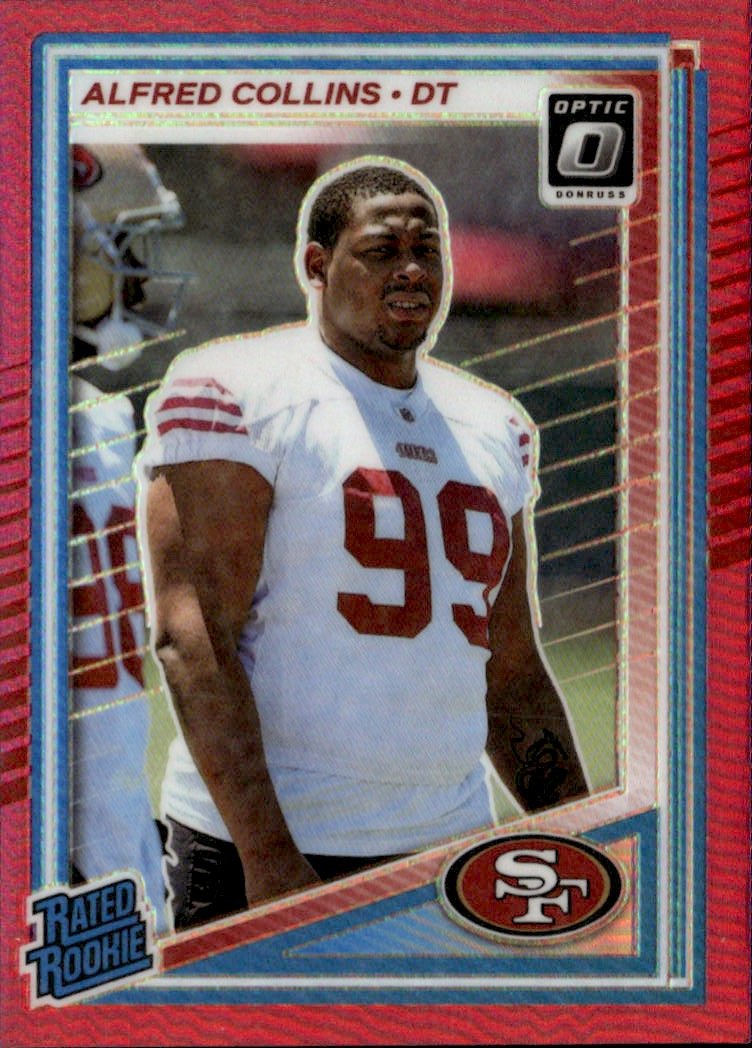 2025 Donruss Optic Alfred Collins graded slab