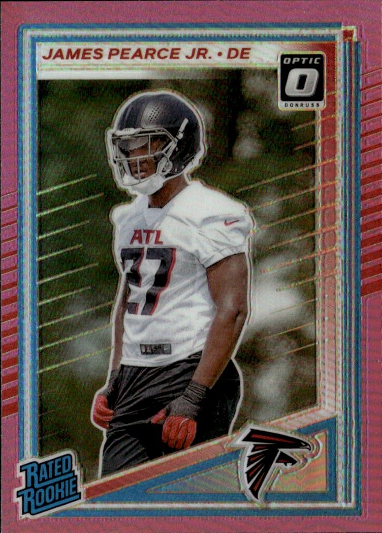 2025 Donruss Optic James Pearce Jr. graded slab