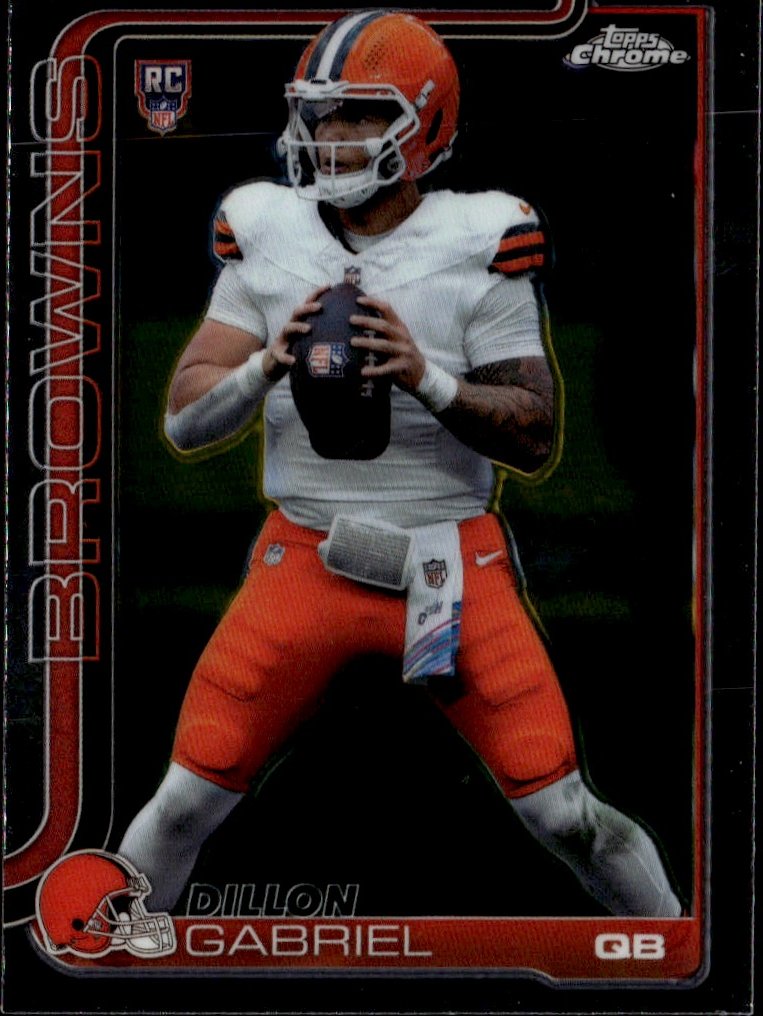 2025 Topps Chrome Dillon Gabriel graded slab