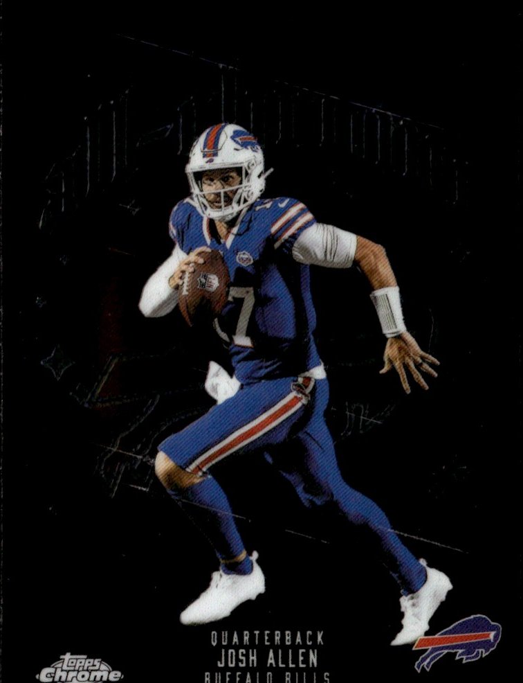 2025 Topps Chrome Josh Allen graded slab