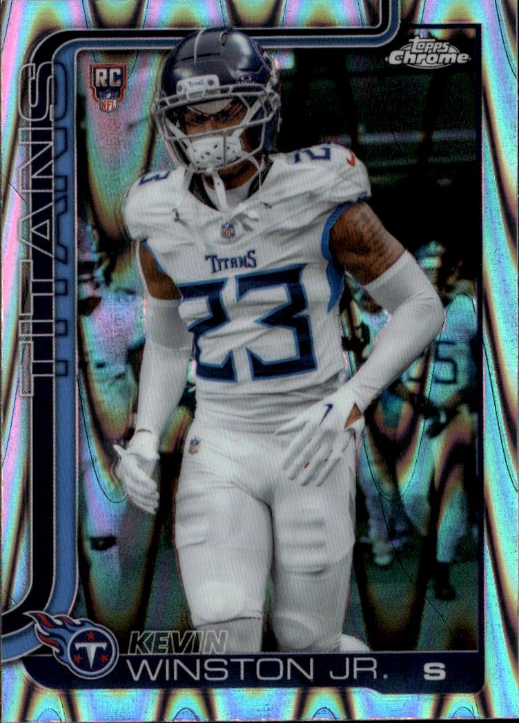 2025 Topps Chrome Kevin Winston Jr. graded slab