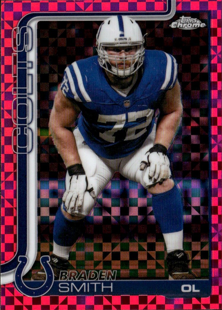 2025 Topps Chrome Braden Smith graded slab