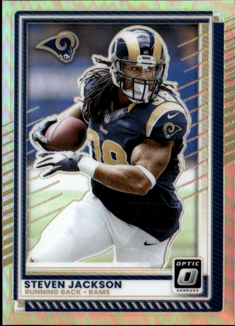 2025 Donruss Optic Steven Jackson graded slab