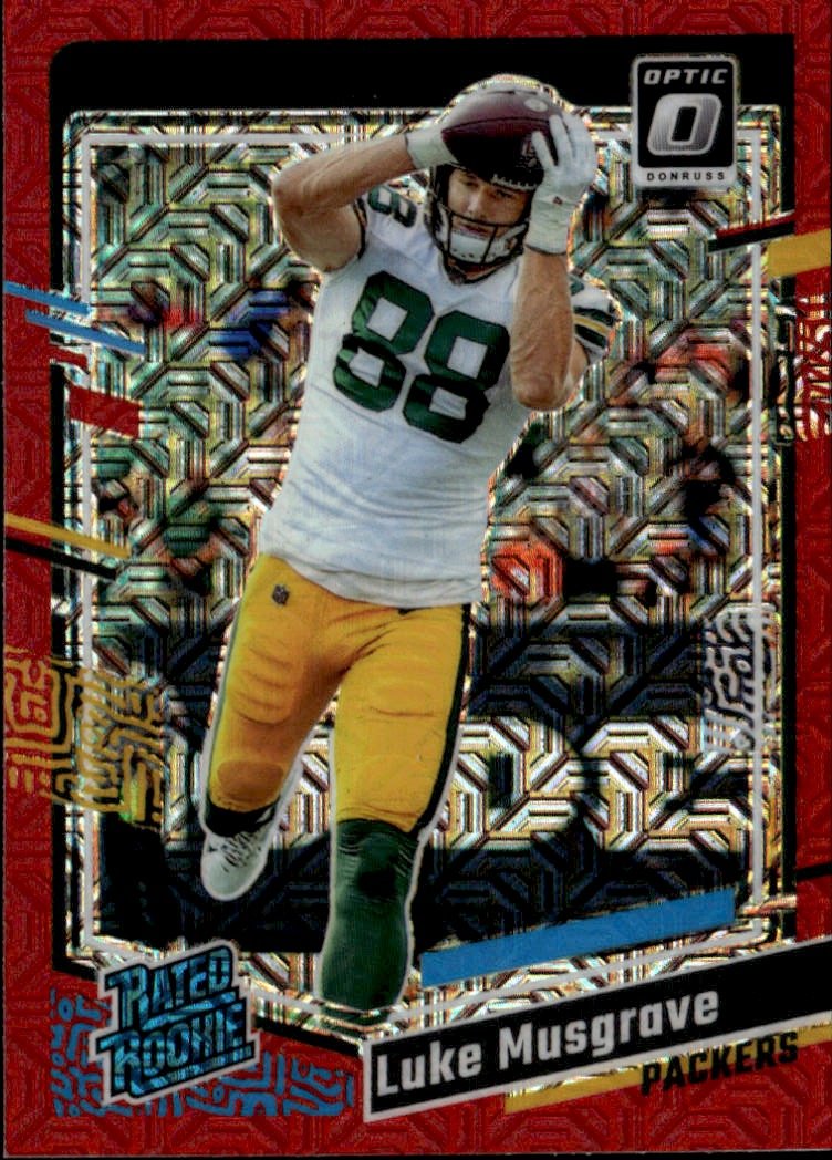 2023 Donruss Optic Luke Musgrave graded slab