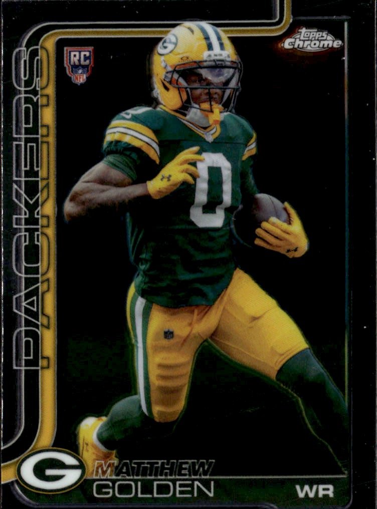 2025 Topps Chrome Matthew Golden graded slab