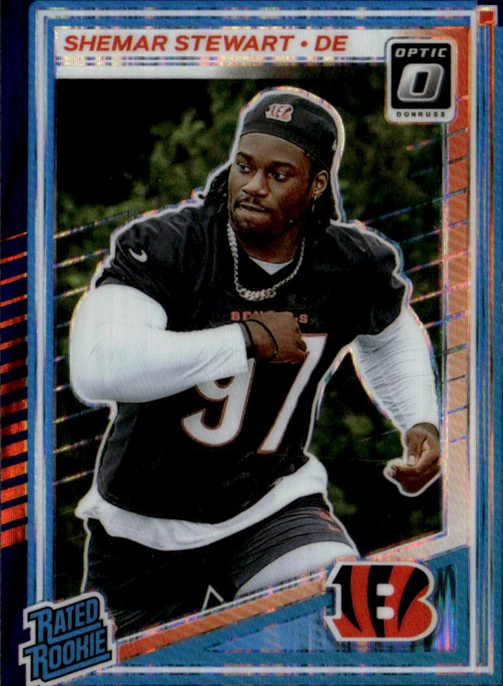 2025 DONRUSS OPTIC SHEMAR STEWART graded slab