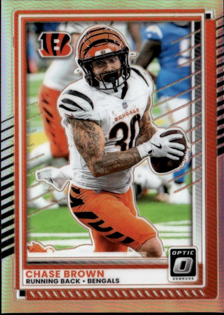 2025 Donruss Optic Chase Brown graded slab