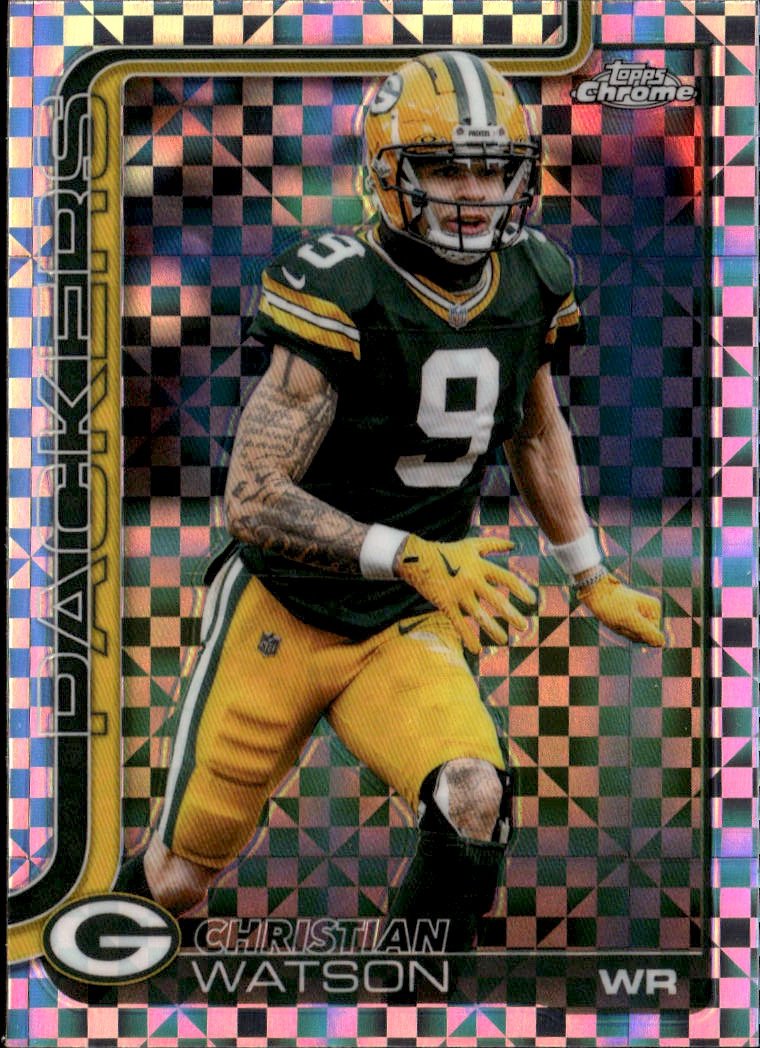 2025 Topps Chrome Christian Watson graded slab