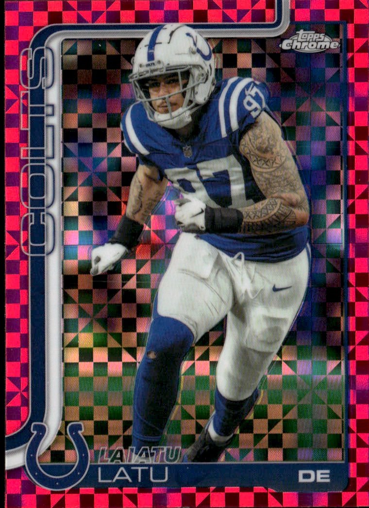 2025 Topps Chrome Laiatu Latu graded slab