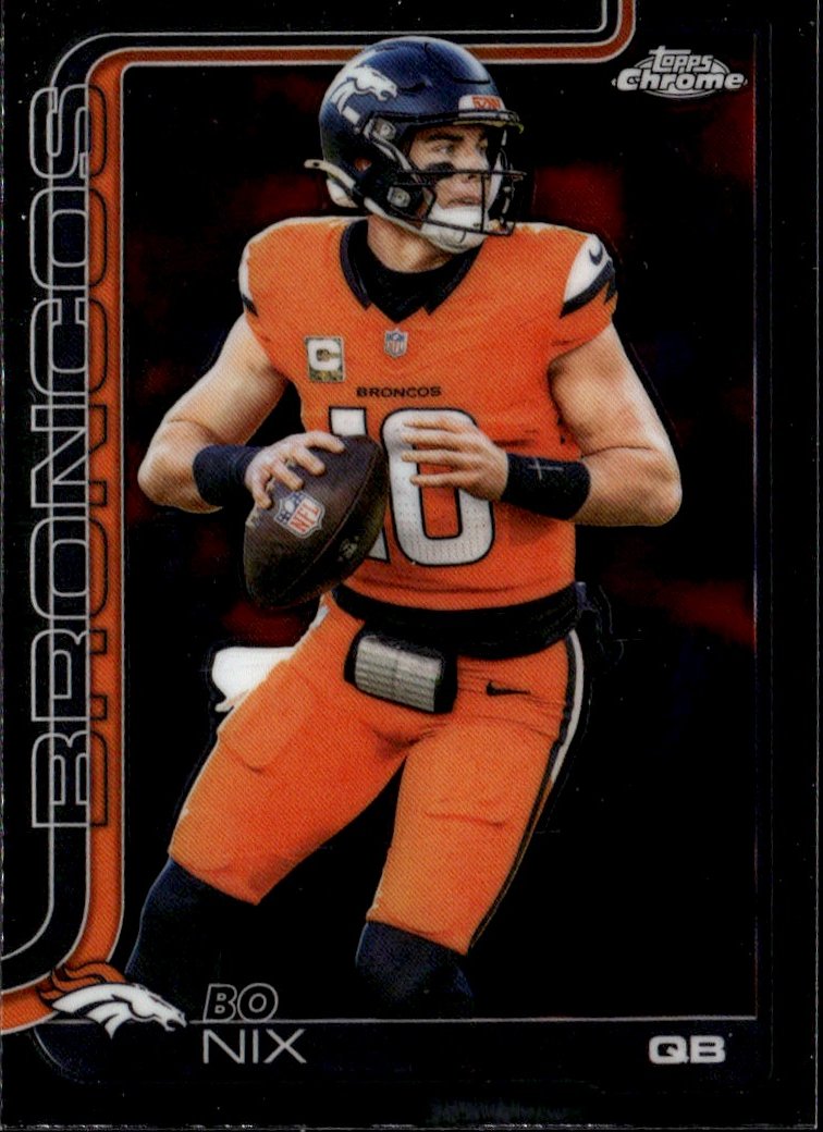 Bo Nix graded slab