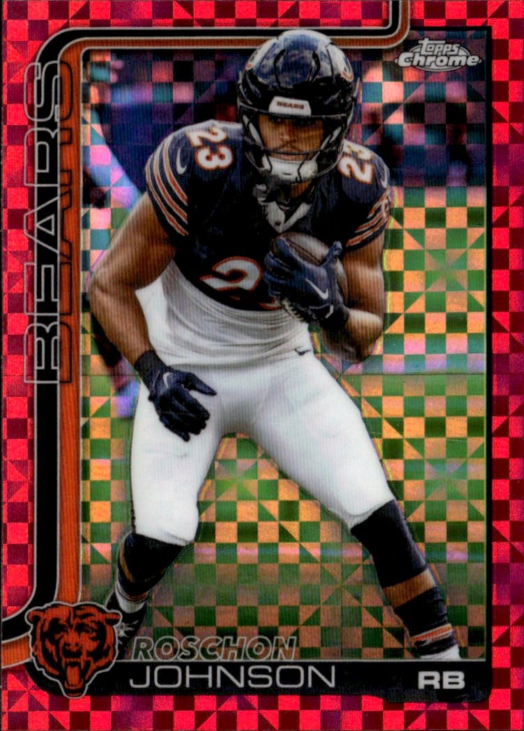 2025 Topps Chrome Roschon Johnson graded slab