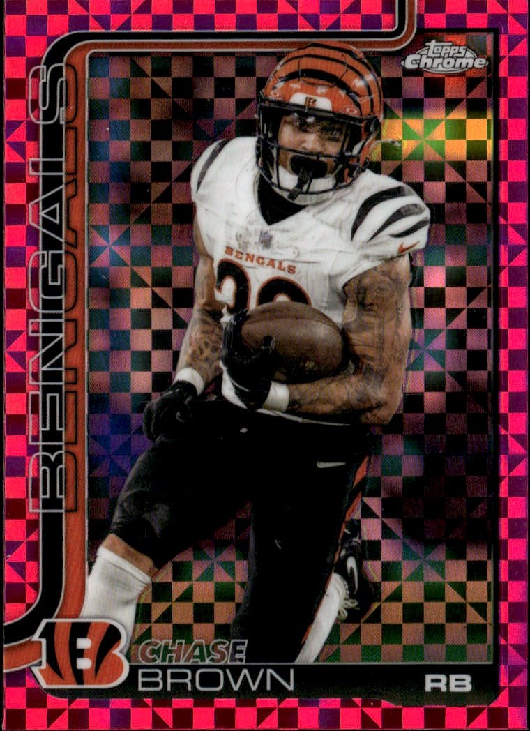 2025 Topps Chrome Chase Brown graded slab