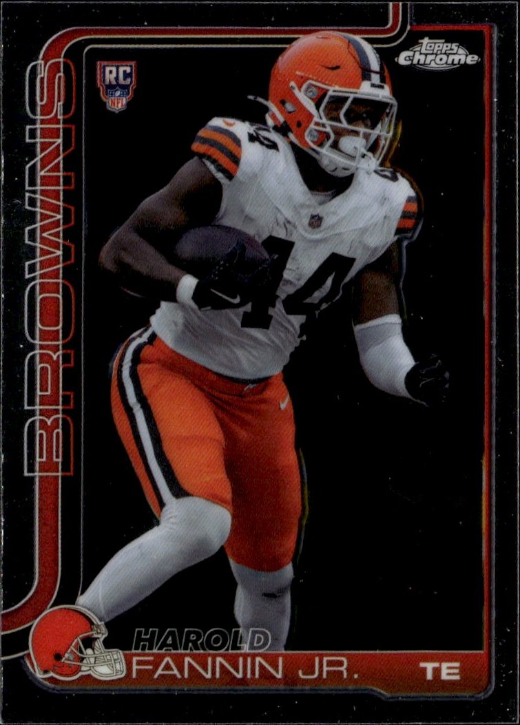 2025 Topps Chrome Harold Fannin Jr. graded slab